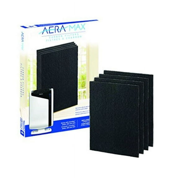 fellowes carbon filters for aeramax air purifiers - 4 pack (9324201)