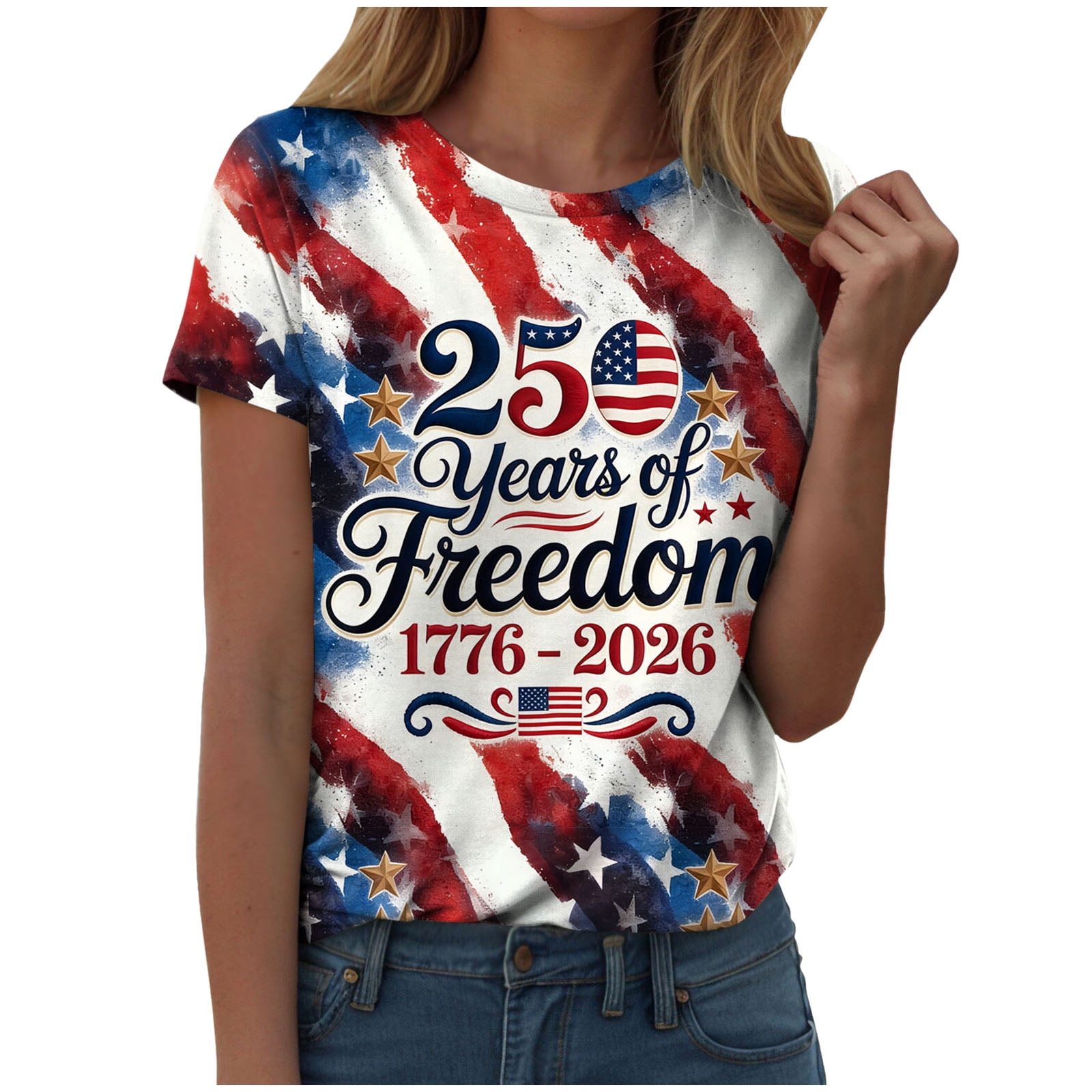 felwors 250th Anniversary USA Shirt Women America 250 Shirt Short ...