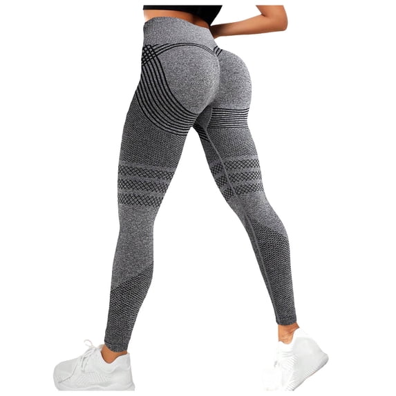 felwors Anti Cellulite Leggings, Resistance Band Leggings for Gym Workout, High Waisted Lifting Tummy Training Control (Grey, XXXXL)