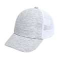 thumbnail image 1 of felwors Baby Baseball Cap Toddler Baseball Hat with Mesh Hat for Baby Boy Hats Toddler Ball Cap Kids Trucker Hats Girls (White), 1 of 3