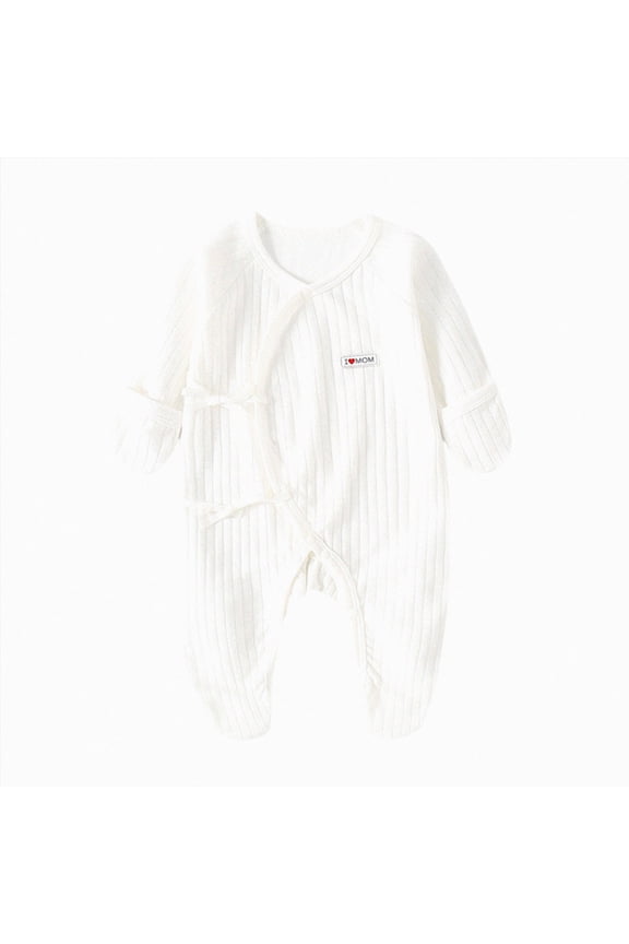 Baby Girl Boy Romper Side Snap Kimono Japanese Cotton Newborn Outfit