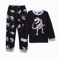 thumbnail image 1 of felwors Boys Pajamas Planet Pjs Toddler 2 Piece Sleepwear Kids Clothes Set (5-6 Years,Black), 1 of 4