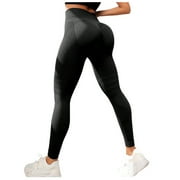 Celsior Anti Cellulite Compression 3D Leggings Women Lifting Tummy Control with Resistance Band Gym Workout (Black, M)