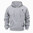 thumbnail image 1 of felwors Heated Sweatshirt For Men Heated Hoodie Men Women Unisex Heating Sweatshirts Pullover Winter Outfit Without Battery Grey for Size XXXXL, 1 of 3
