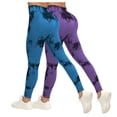 thumbnail image 1 of felwors Scrunch Lift Leggings for Women Tie Dye High Waist Seamless Workout Yoga Pants Ruched Booty Compression Tights (Purple, S), 1 of 4