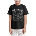 thumbnail image 1 of felwors Toddler Boys Truck Excavator T-Shirts Christian Shirts Religious T-Shirt for Kids T-Shirts for Toddlers 2-14T (13-14 Years, Black), 1 of 4