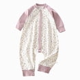 thumbnail image 1 of felwors Unisex Sleep and Play Pajama, Footless One-Piece Zipper PJ, Loose Fit Footie Pajamas, 1 of 4