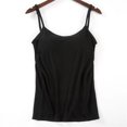 thumbnail image 1 of female Padded Bra Tank Top Women Spaghetti Cami Top Vests Female Camisole With Built In Bra, 1 of 7