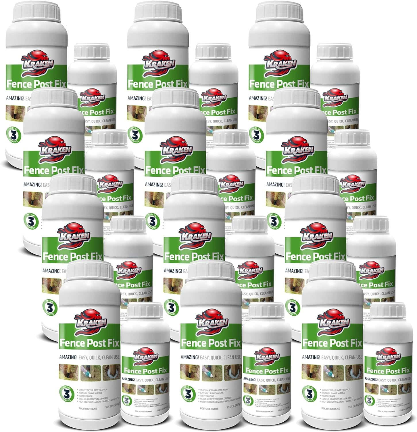 fence post mix concrete alternative and replacement for fence deck