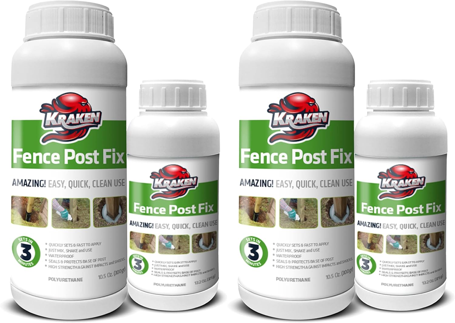 fence post mix concrete alternative and replacement for fence deck
