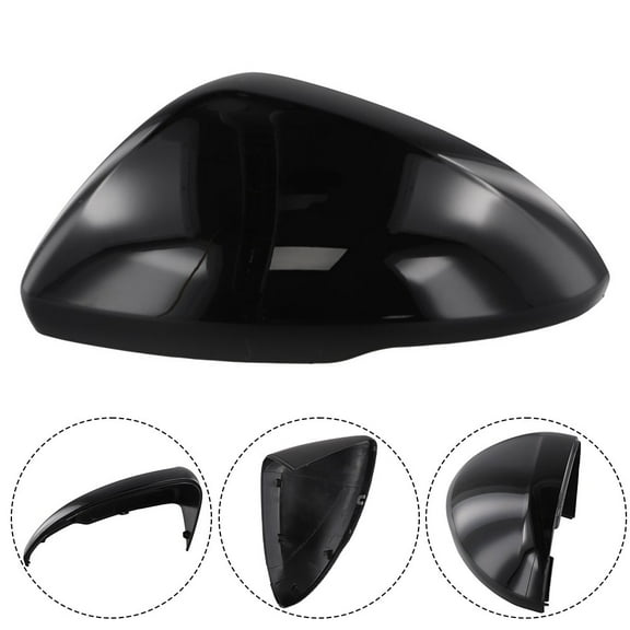 fengchenda For Chevrolet For Cruze 2016-2019 Black Front Left Rearview Mirror Cover Replace