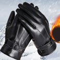 thumbnail image 1 of fengchenda Winter Gloves Touch Screen Snow Skiing Windproof Waterproof Leather Motorcycle, 1 of 8