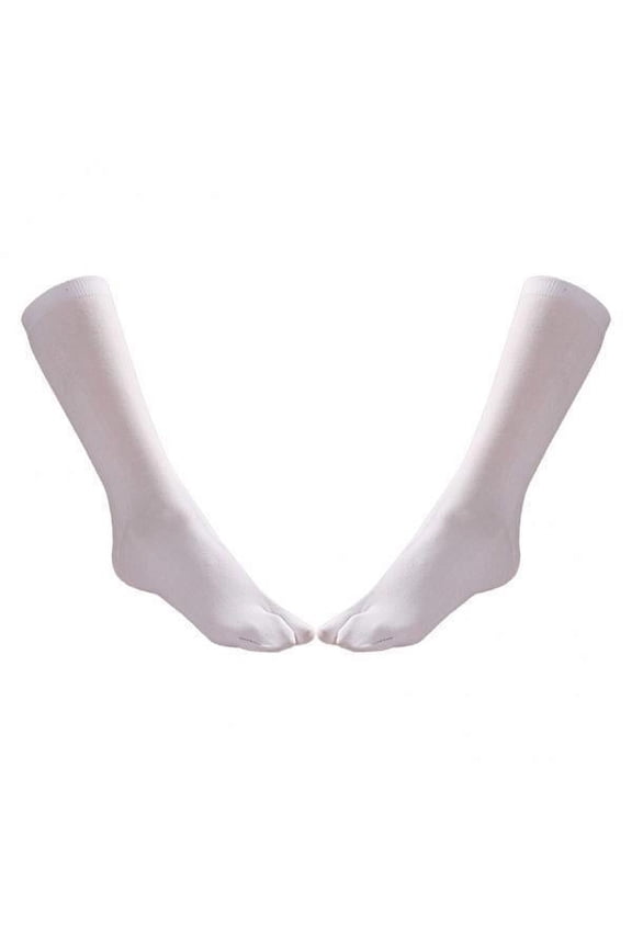 3xSandal Socks Tabi Toe Socks for Geta Kimono Flip Flop White