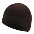 thumbnail image 1 of fenteer 4xWindproof Hat Men Lightweight Winter Beanie for Basketball Hiking Brown 4 Pcs, 1 of 8