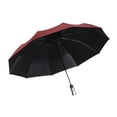 thumbnail image 1 of fenteer Automatic Folding Umbrella Folding Travel Umbrella for Rain for Beach, 1 of 8