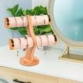 thumbnail image 1 of fenteer Bracelet Holder 2 Tier Bangle Storage Organizer for Dresser Shop Window Show Beige, 1 of 8