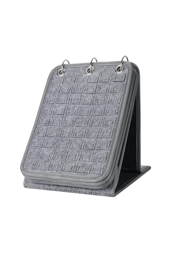 Brooch Display Holder Brooch Display Jewelry Display Book Organizer Display Rack Gray