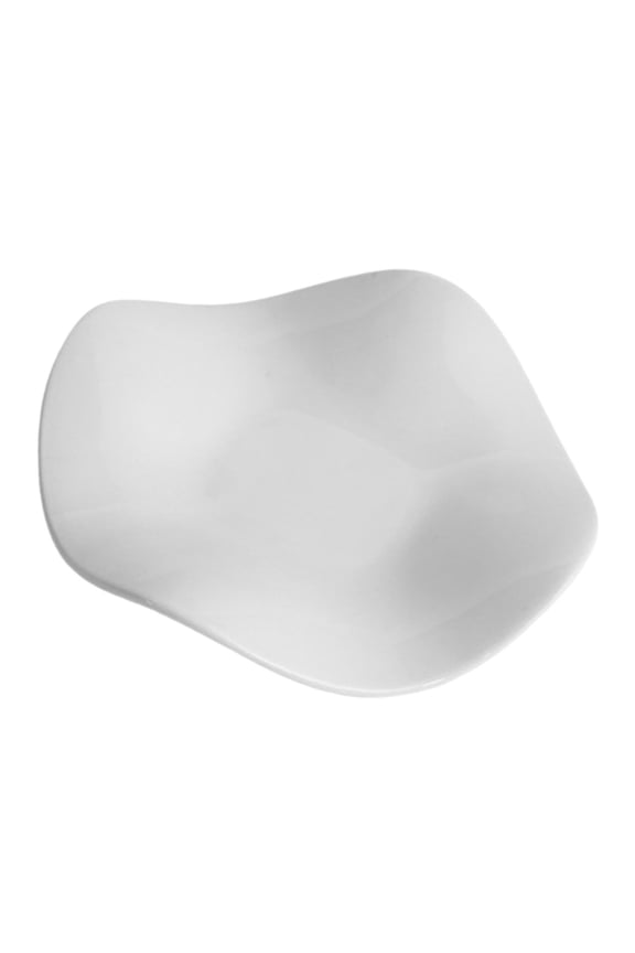 Ceramic Tray Cosmetics Storage Tray Multifunctional Cute Organizer Plate Jewelry Bright white