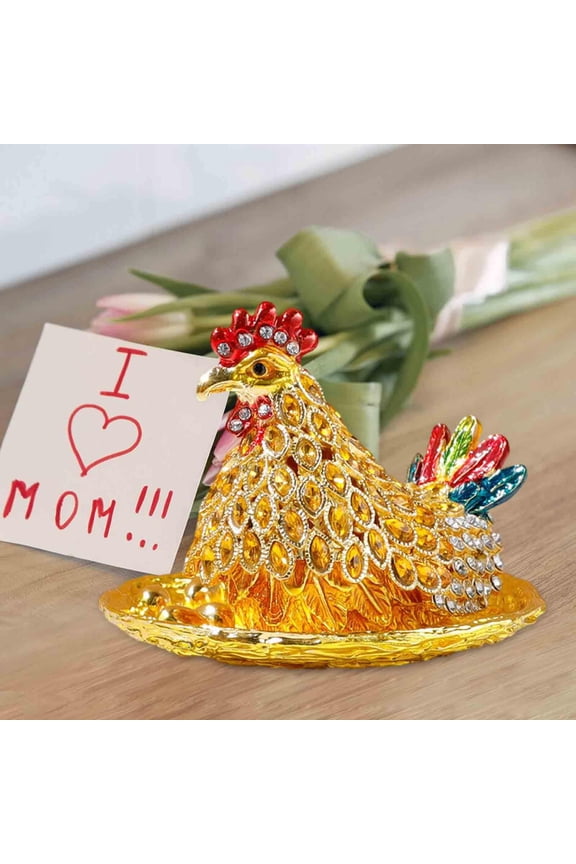 Jewelry Box Creative Trinket Box for Pendants Charms Ear Studs Birthday Gift