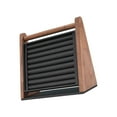 thumbnail image 1 of fenteer Rings Display Stand Tray Wood Earrings Studs Storage Holder for Rings Retail Black, 1 of 8