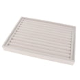 thumbnail image 1 of fenteer Rings Display Tray Ear Studs Organizer for Rings Studs Earrings Bedroom Home Beige, 1 of 8