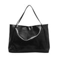 thumbnail image 1 of fenteer Women Shoulder Bag Casual Travel Shoulder Bag Handbag for Work Travel Street Black, 1 of 8