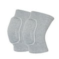thumbnail image 1 of fenze Knee Pads for Dancers, Soft Breathable Knee Pads for Men Women Knees Protective, Knee Brace for Volleyball Football Dance Yoga Tennis Running Cycling Workout Climbing (Grey, S), 1 of 6