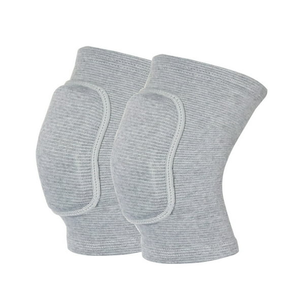 fenze Knee Pads for Dancers, Soft Breathable Knee Pads for Men Women Knees Protective, Knee Brace for Volleyball Football Dance Yoga Tennis Running Cycling Workout Climbing (Grey, S)
