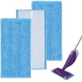 thumbnail image 1 of fenze Mop Pads, Washable Microfiber Mop Pads Fit for Flash Powermop, Wet and Dry Floor Cleaning Mop Refill Pads （3 Pack）, 1 of 5
