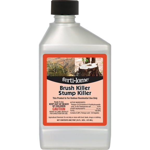 Voluntary Purchasing Groups Stump And Brush Killer - Liquid Herbicide - 16 Oz Interior & Exterior Use, Professional Finish