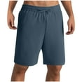 thumbnail image 1 of fheaev Athletic Shorts for Men Loose Fit Lightweight Running Workout Gym Shorts With Pockets Casual Classic Fit Short Elastic Waist Drawstring Summer Vacation Beach Shorts, 1 of 1