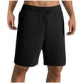 thumbnail image 1 of fheaev Athletic Shorts for Men Loose Fit Lightweight Running Workout Gym Shorts With Pockets Casual Classic Fit Short Elastic Waist Drawstring Summer Vacation Beach Shorts, 1 of 5