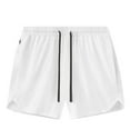 thumbnail image 1 of fheaev Athletic Shorts for Men Quick Dry Loose Fit Lightweight Running Workout Gym Shorts With Pockets Casual Classic Fit Short Elastic Waist Drawstring Summer Vacation Beach Shorts, 1 of 1