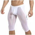 thumbnail image 1 of fheaev Athletic Shorts for Men Elastic Slim Leggings Mesh Breathable Compression Short With Zipper Pocket Yoga Running Shorts Drawstring Half Shorts, 1 of 5
