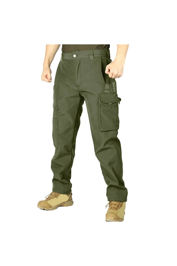 Cargo Pants for Men Ripstop Water Resistant Breathable Hiking Pants with Multi Pockets Men'S Pants Military Work Pants