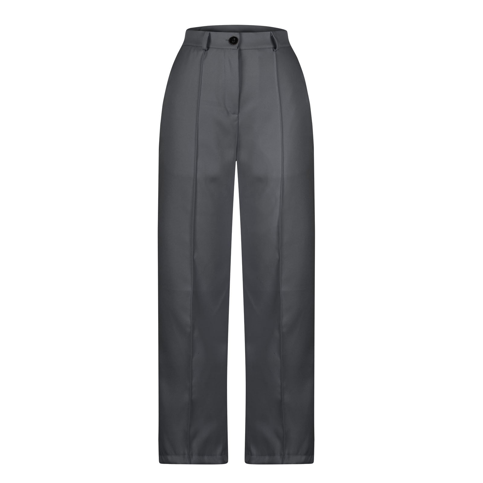 fheaev Dress Pants For Women Classic Fit Flat Front Dress Pants No Iron ...