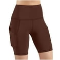 thumbnail image 1 of fheaev High Waisted Biker Shorts for Women Soft Solid Stretch Short Leggings Athletic Workout Running Gym Yoga Shorts Sport Hip Lifting Fitness Bottom Shorts Dance Volleyball Short Pants, 1 of 8