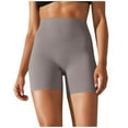 thumbnail image 1 of fheaev High Waisted Biker Shorts for Women Soft Solid Stretch Short Leggings Athletic Workout Running Yoga Gym Shorts Sport Hip Lifting Fitness Yoga Shorts Dance Volleyball Short Pants, 1 of 5