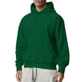 thumbnail image 1 of fheaev Hoodies For Men Solid Color Sweatshirt Hoodie Casual Hooded Loose Long Sleeve Drawstring Pullover Tops Shirt With Pocket Workout Gym Sports Running Outdoor Sweatshirts, 1 of 4
