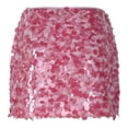 thumbnail image 1 of fheaev Mini Skirts for Women Wrap Mid-Waisted Pencil Bodycon Sequin Sparkly Skirts Trendy Club Going Out Outfits, 1 of 6