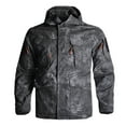 thumbnail image 1 of fheaev Outdoor Jacket For Men Rain Jacket Camouflage Waterproof Softshell Jacket Outdoor Recreation Sports Interchange Jacket Windbreaker Zipper Top Long Sleeve Hooded Coatfor Hiking Cycling Travel, 1 of 4