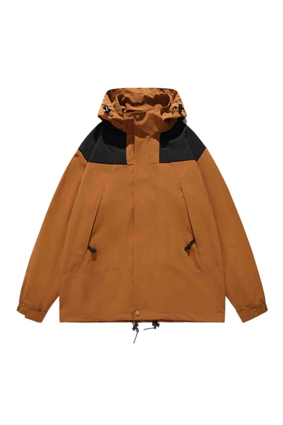 Outdoor Jacket For Women Rain Jacket Lightweight Waterproof Raincoat Sport Coat Pockets Interchange Jacket Mountain Windbreaker With Hooded For Hiking Travel Cycling Bike