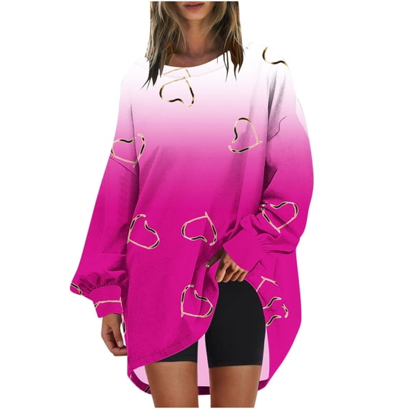 fheaev Oversize Sweatshirt For Womens Casual Crewneck Long Sleeve Lightweight Pullover Tops Loose Fit Sweaters Cute Basic Tops Blouses Comfy Tees Fall Outfits Fashion Teen Girls Y2K Clothes