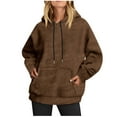 thumbnail image 1 of fheaev Oversized Hoodies for Women Sweatshirts Pullover Fleece Sweaters Long Sleeve With Pockets Winter Fall Outfits Y2K 2024 Fashion Trendy Queen Clothes, 1 of 4