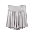 thumbnail image 1 of fheaev Pajama Shorts For Women Thin Style Casual Wide Leg Pants Women'S Shorts Loose Size Home Pants Sleepswear Yoga Leggings Fitness Running Gym Sports Active Pants For Summer, 1 of 4