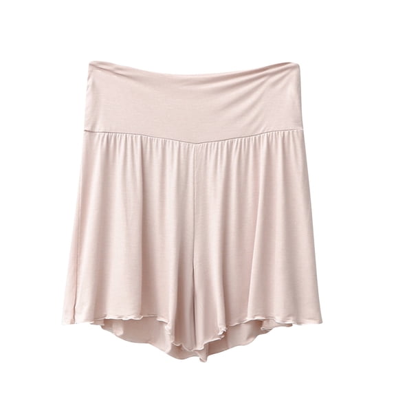 fheaev Pajama Shorts For Women Thin Style Casual Wide Leg Pants Women'S Shorts Loose Size Home Pants Sleepswear Yoga Leggings Fitness Running Gym Sports Active Pants For Summer