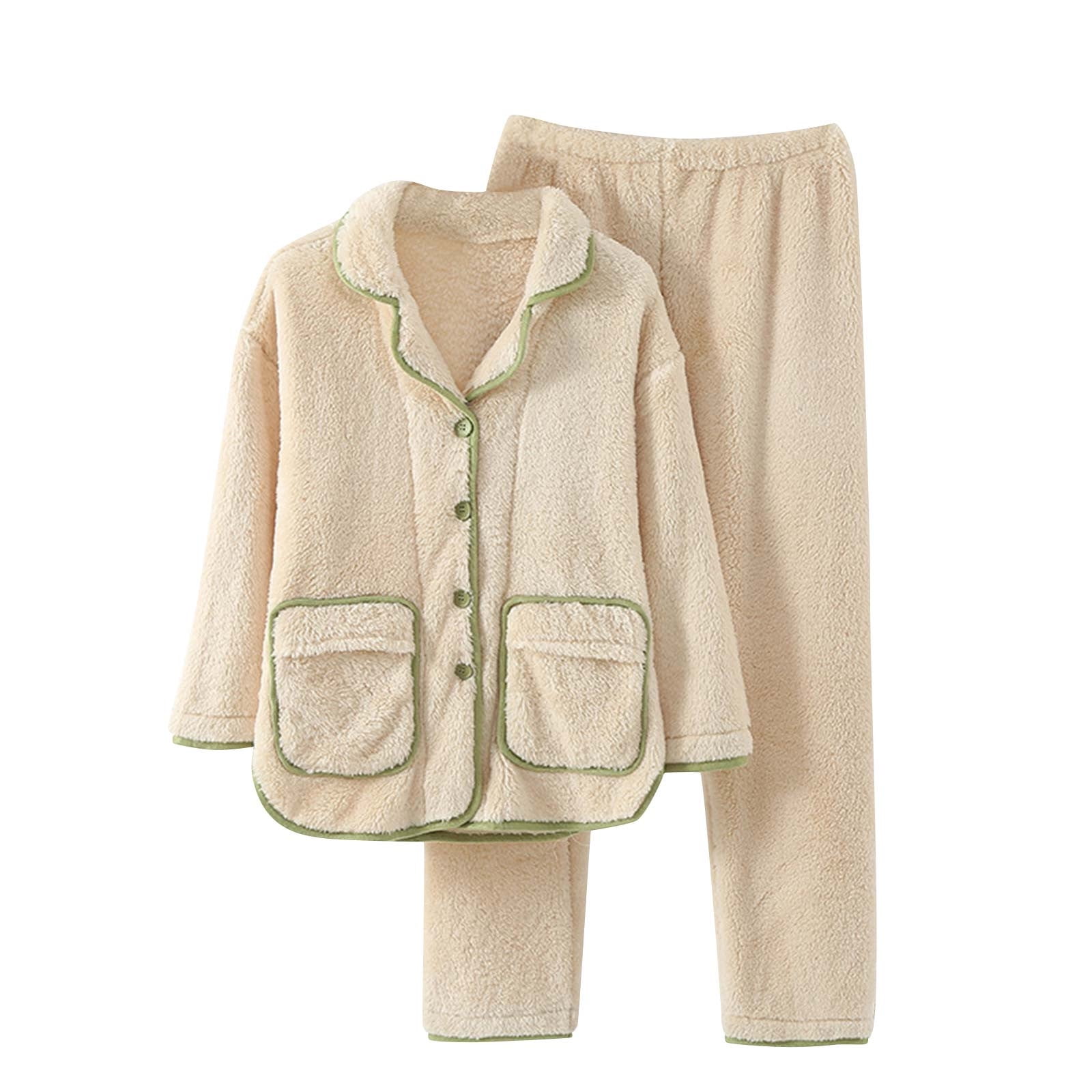Women’s Long Sleeve Pyjama Set – Two Piece Sleepwear Lounge Set for Everyday Comfort