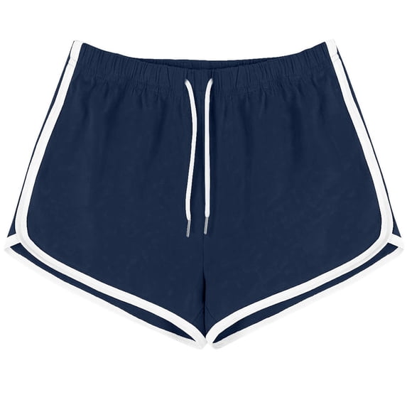 fheaev Dolphin Shorts for Women Summer Booty Athletic Gym Sports Shorts for Yoga Running Soft Comfy Plus Size Workout Shorts Breathable Elastic Drawstring Shorts