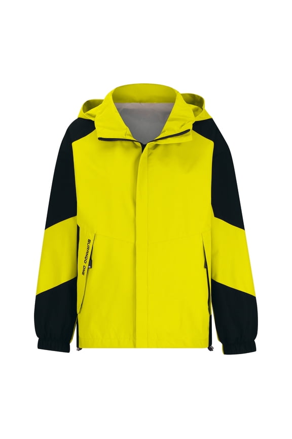 Rain Jacket For Men Lightweight Waterproof Raincoat Daily Casual Single-Layer Softshell Windproof Interchange Jacket Windbreaker Hooded Outdoor Jacket For Men Hiking Cycling Travel
