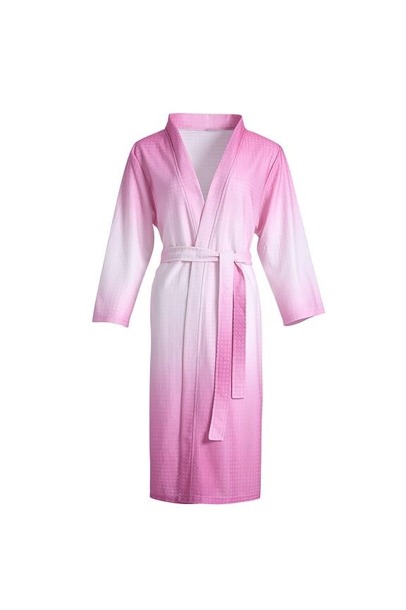 Robe For Womens Long Sleeve Soft Plush Fleece Warm Bandage Robe Bathrobe House Coat Full Length Long Gown Pajamas Long Sleepwear Pocket Waistband+Belts